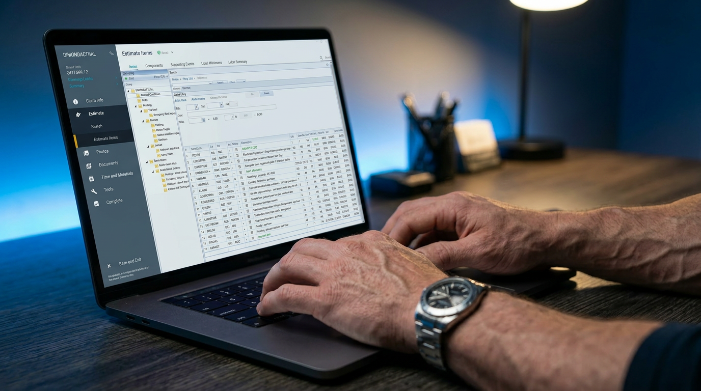 Xactimate Estimate Writing